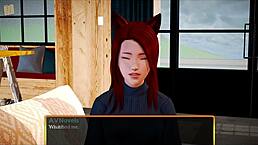 In my new family 445, adventures unfold with redhead and big tits.