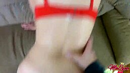 Nena in Pigtails Fucks Wild Like a Demon - Mia Queen Amateur Action