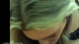 gabriela stokweel milks big cock with deepthroat blowjob