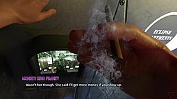 Hot black-haired babe dances before I screw her hard