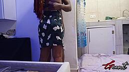 young african couple enjoys intimate moments together