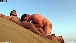 Hey, ever tried a gay nudist beach blowjob and nearly got caught?
