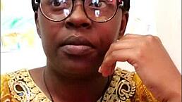 Ebony Milf Rates Her Pussy