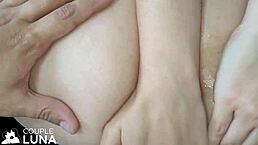 Brazilian Amateurs Cumming Hard in Anal Relay with Teen 18+ Ass Gape