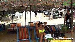 Little asian teen whore passionately satisfies white sex tourist in full movie.