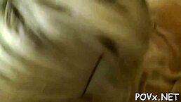 How does this cutie bare her pussy for wild fucking?