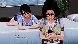 harem hotel episode 385 with game elements