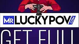 The brunette PAWG stripper tries porn, stripping and getting fucked in various positions.