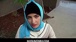 Yo, teaching this hijab girl how to get down! 😜