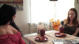 Busty Dyke Patient Feels Passionate Oral Sex with Doctor