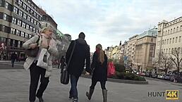 Hey, wanna see this sexy Czech teen get fingered for cash?