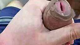 Showing off my penis to the cute young twink next door