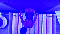 Secret Encounter With Neighbor While Hubby Sleeps!