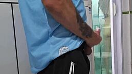 Teen Asks To Join In Shower? Hardcore Reality Masturbation Turns Into More.