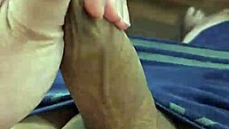 Showing off my penis to the cute young twink next door