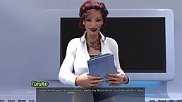 Stranded in space, picking new girl with huge tits and curvy body