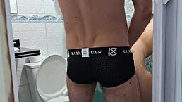 Teen Asks To Join In Shower? Hardcore Reality Masturbation Turns Into More.