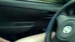 Watch Me Jerk This Monster Cock While Driving In The Car!