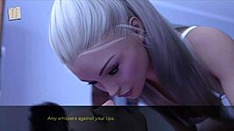 Blonde with big tits in echoes of lust episode 69