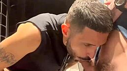 Handjobs and gay blowjobs in the bath are hot