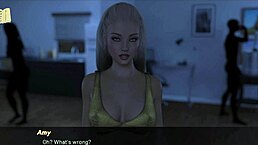 Blonde with big tits in echoes of lust episode 69