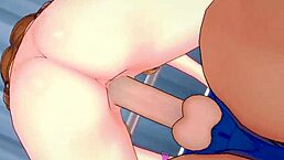 Hermanastra pervertida visita enfermería para bajar temperatura 😈