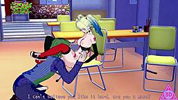 Harley Quinn Hentai Videos Blowjob Handjob Horny And Cumshot Gameplay Porn Uncensored Thereal3dstories.
