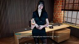 Blonde BBW in sexy outfit gets fucked, her big tits lactating! 😍