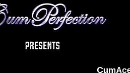 Naughty Hottie Devours Cumshot