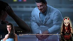 gamer girl in see-through bra playing porn game 😜