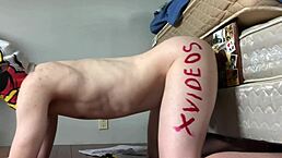 a cute twink experiences deep anal with a monster cock