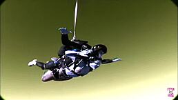 hey, these two amazing lesbian pals rocked a strapon in a warehouse, so rough! 😍