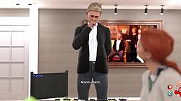 Golden Mean Ep 13: Threesome With Busty Nurse And Petite Doctor