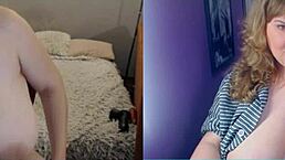 Sister's BBW Curves on Video Chat Got Me Hooked