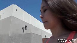 just a legal teen 18+ getting wild in pov action.