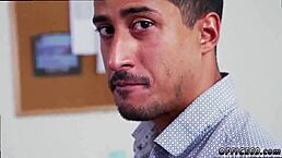 Have you ever wondered what it's like for a straight guy to try gay sex for the first time to earn a bonus?