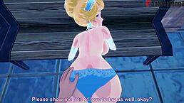 cinderella sneaks out to the park for a quick fantasy encounter before midnight