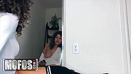 Kataljna Kittin masturbates with vibrator in front of mirror