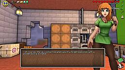 Hot Underwear in Hornycraft Parody Gets Blown!