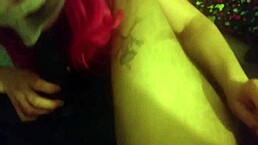 spit drooling on bbc toy while jerkin bf with sloppy sucking