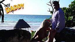 I fucked my friend's girlfriend on the beach 😈