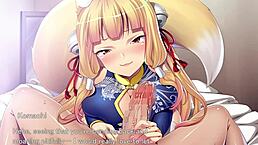 Ejaculation time play with fox girl - all sex scenes pt2