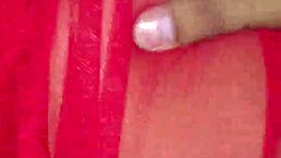 I fucked my cousin in lingerie at home for creampie