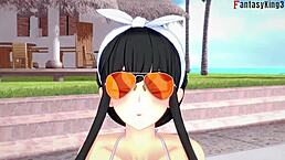 Yor Forger in bikini pool sex? Spy x Family hentai fun! 😏