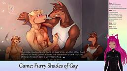 Hey Vtuber Lewdneko, enjoying furry gay games yet?