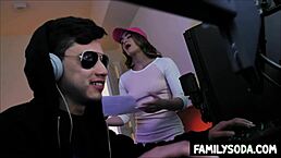 Watch Gamer Stepbro Bang Stepsis Hard!
