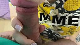 Two BLOWJOBS in a day, CUMSHOT twice in mouth