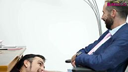 I got caught with a huge cock at work