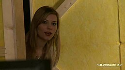 How does Nicole Ray shock with her naughty fucking skills?