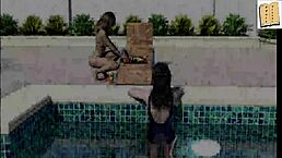 老婆和继母的惊人游戏34！